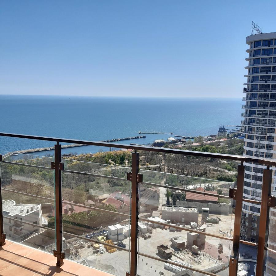 Квартира С Террасой Sea View/ 44 Жемчужина В Аркадии أوديسا المظهر الخارجي الصورة